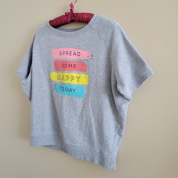 4/$15 SALE The Happy Planner Lifestyle 'spread some happy today' Sweatshirt - Picture 5 of 6